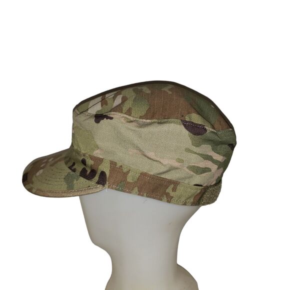 OCP Patrol Hat Camouflage Army Cap Hat Fitted 7 1/8 - Picture 2 of 4
